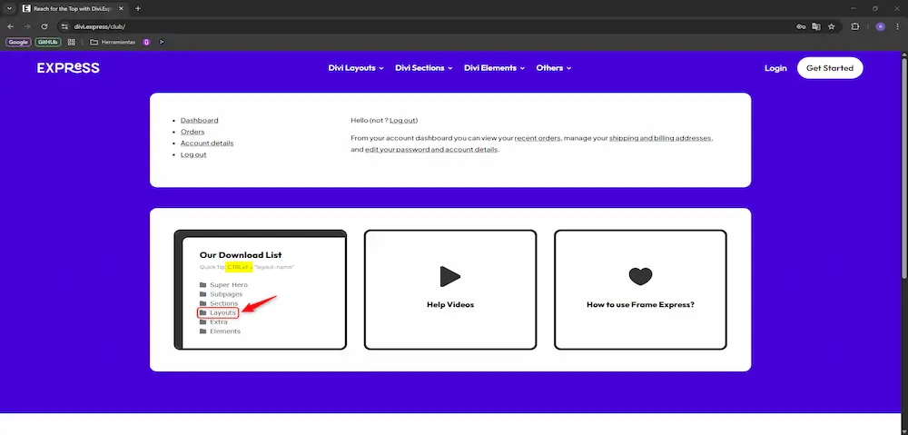 Imagen del editor de Betheme mostrando como añadir un botón