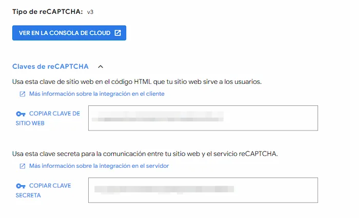 Imagen de la carpeta datos en google drive.