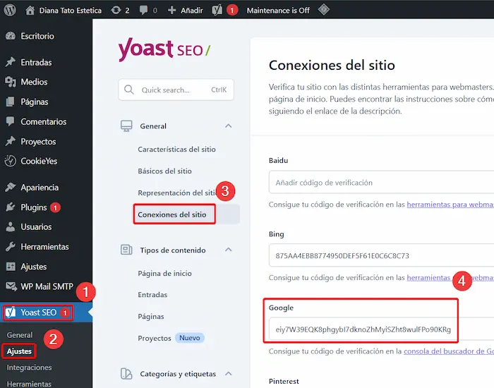 Imagen de la carpeta datos en google drive.