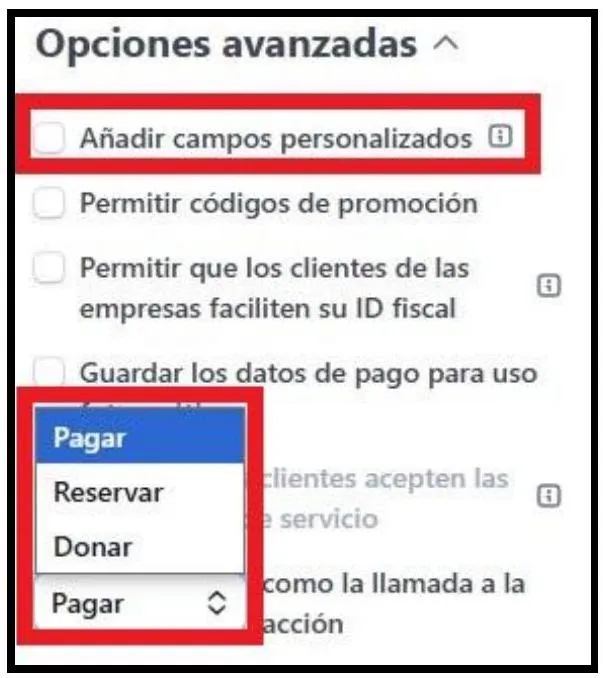 Imagen del dashboard de Stripe.